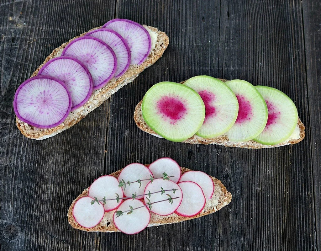 Easter Egg Mix Radish Seeds | Rainbow Radishes USA Garden Vegetable Seed 2024