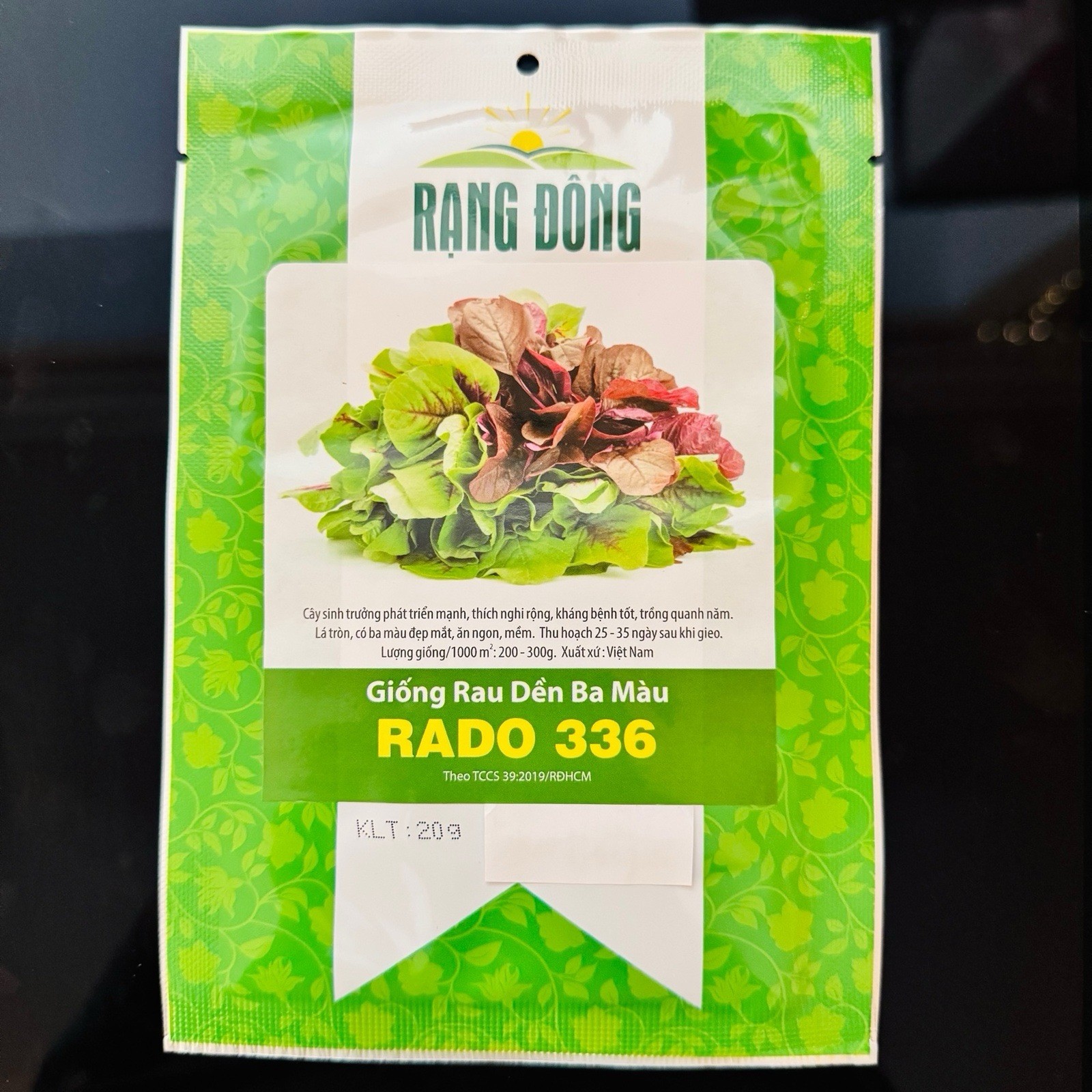 Hat Giong Den 3 Mau – Tricolor Amaranth Seeds – RADO 336– US Seller-Easy to Grow