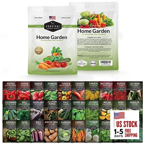 Home Garden Collection Vegetable & Herb Seed Vault – Non-GMO Home Garden 2