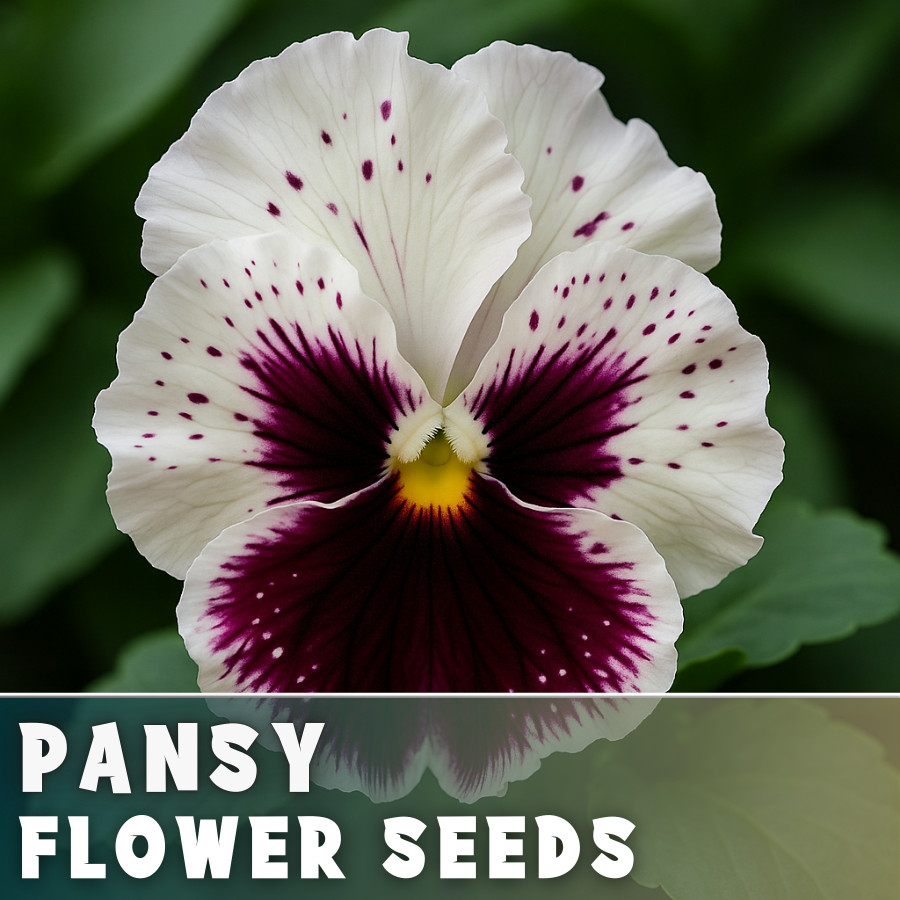 150+ Pansy Seeds (Viola) – Fragrant, Flower Seeds, Annual Seeds, Garden Seeds