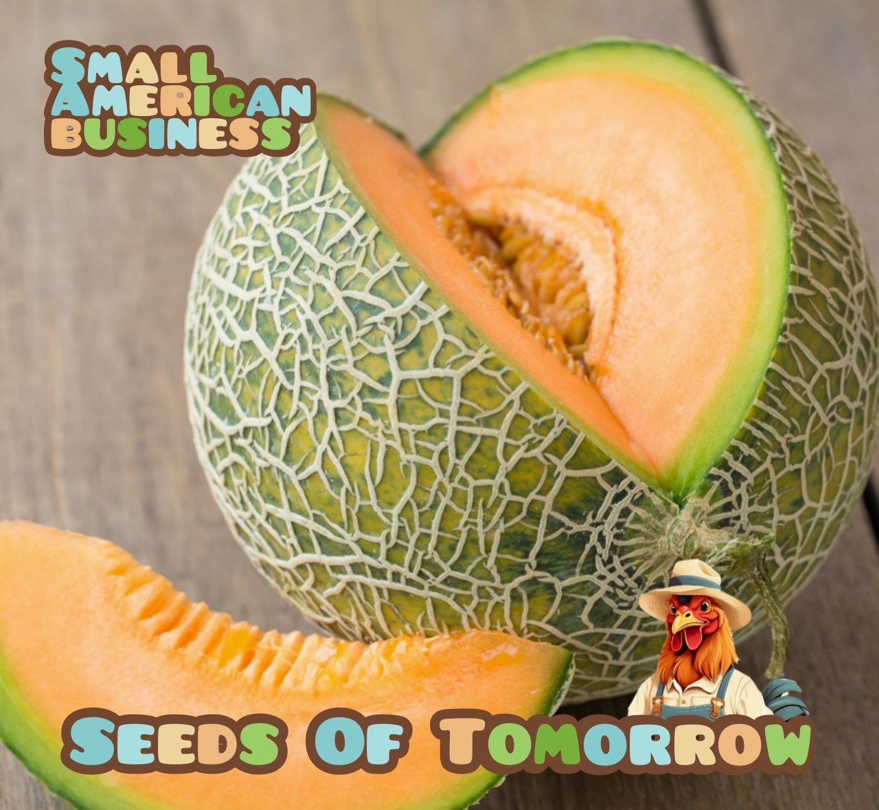 30 Minnesota Midget Melon Seeds- With Bonus! |Organic Non-GMO Heirloom
