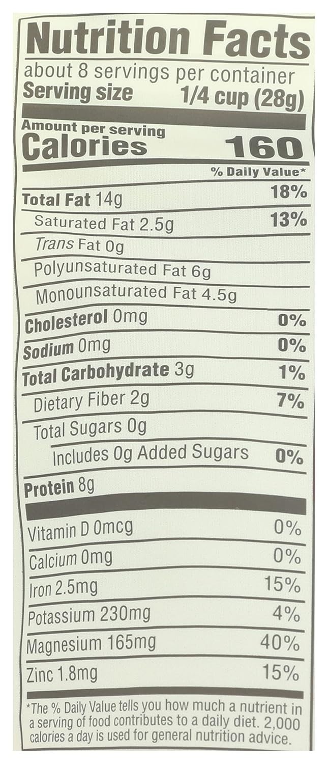 Organic Pumpkin Seeds, 8 Ounce Resealable Bag – Snack & Baking Delight