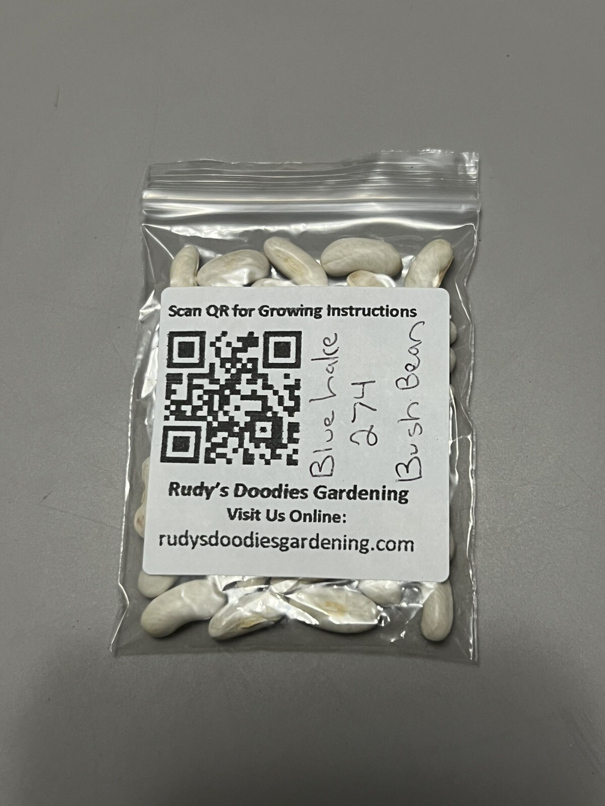 30 ct Blue Lake 274 Bush Bean – Non-GMO / Heirloom