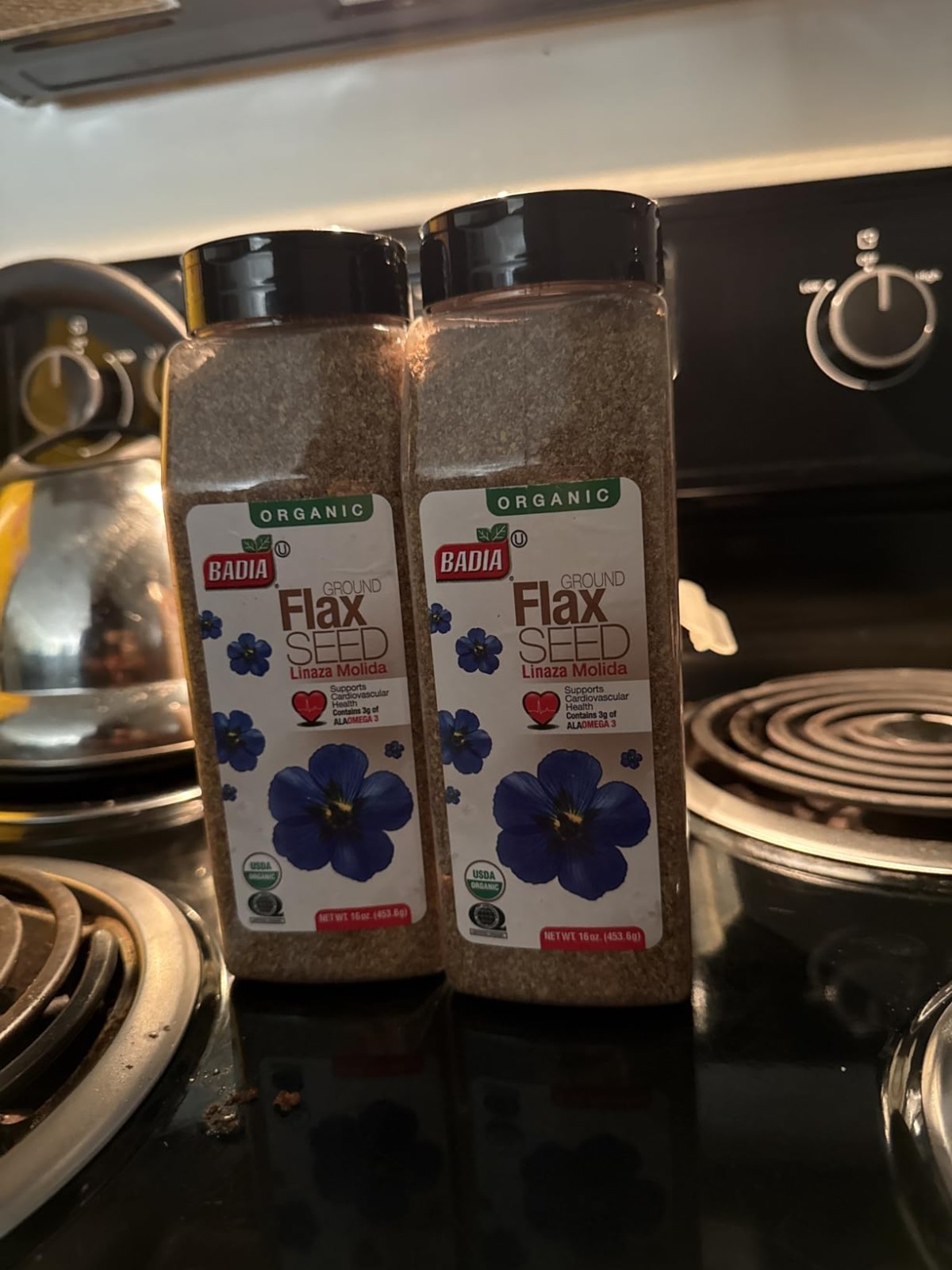 Pure Organic Flax Seed 16 oz – Healthy Omega-3s & Fiber for Smoothies & Baking