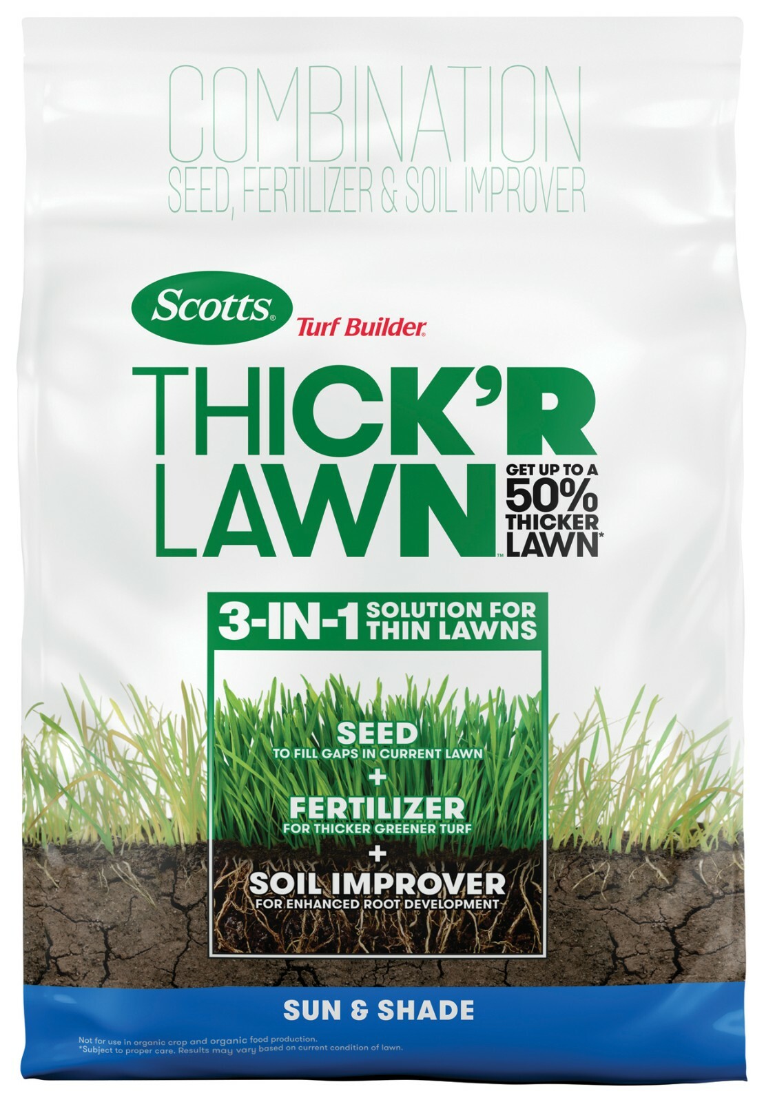 Scotts Turf Builder Thick’R Lawn Sun & Shade 12 lb.