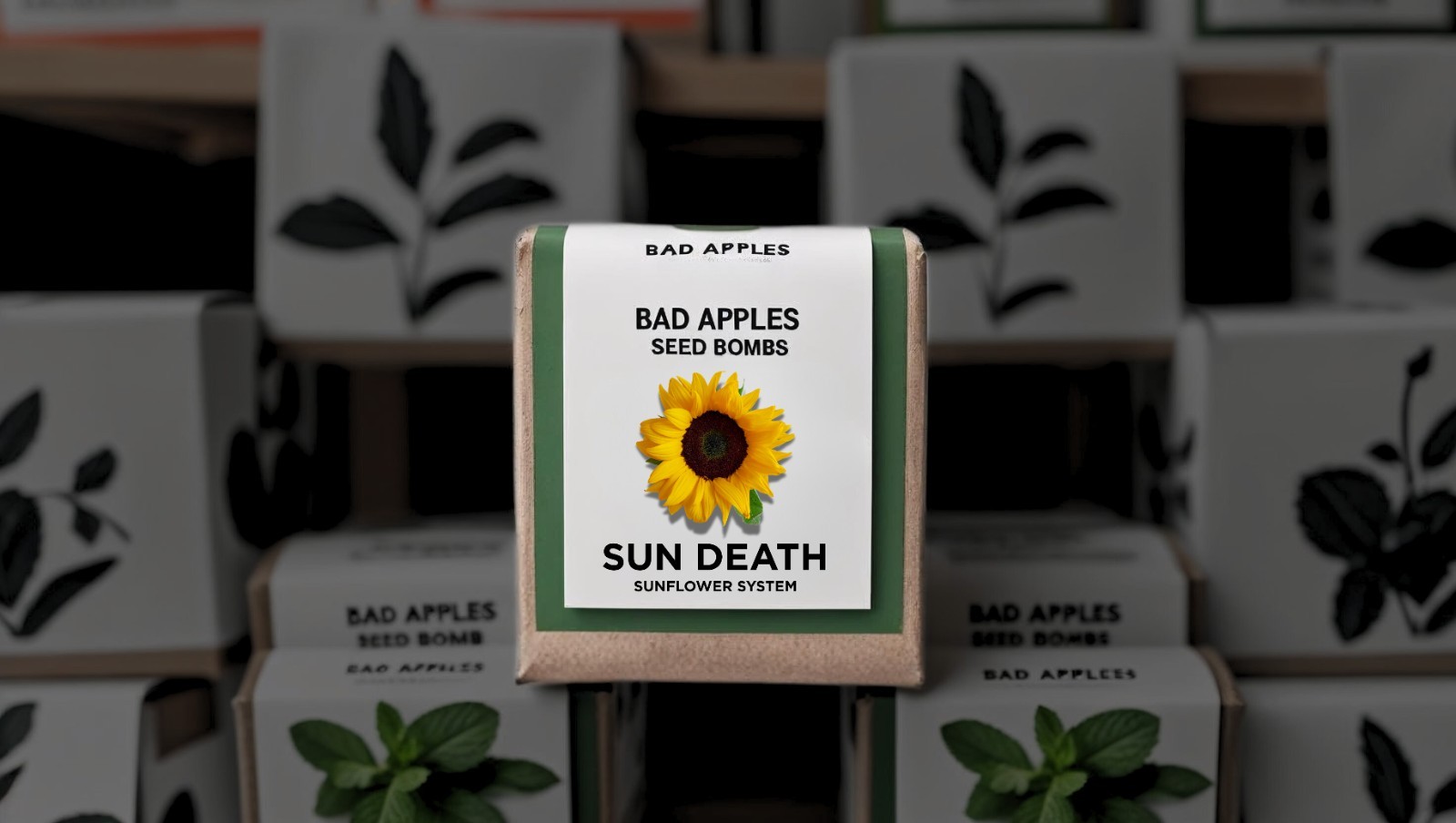 Bad Apples SUN DEATH™ Sunflower Seed Bombs – Celebrate Our Cosmic Executioner!