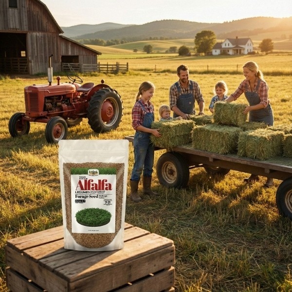 Old Cobblers Farm™ Wicked Tuff Turf Freedom Alfalfa Seed – High-Yield Forage