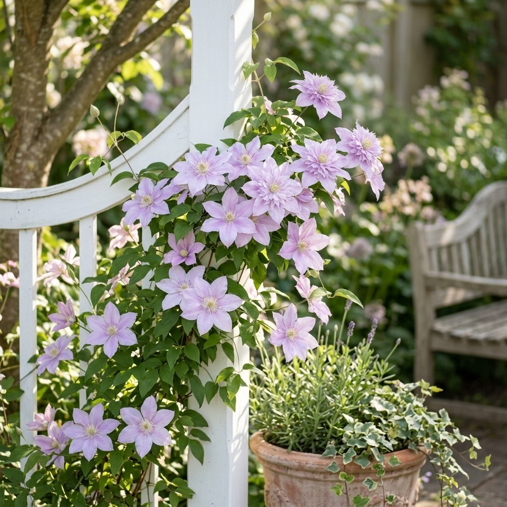 300pcs Clematis Flower Seeds – Suitable for Patio & Outdoor Garden Growing