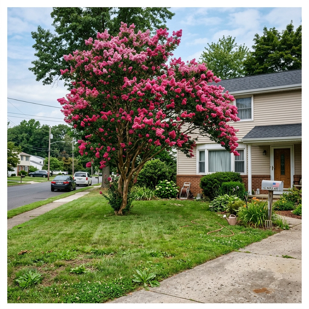 100 Crape Myrtle Seeds for Planting – Premium Heirloom Crape Myrtle Flower Seeds