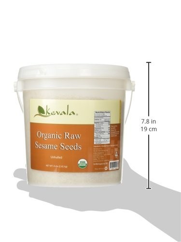 Organic Black Sesame Seeds 4Lbs (RAW)