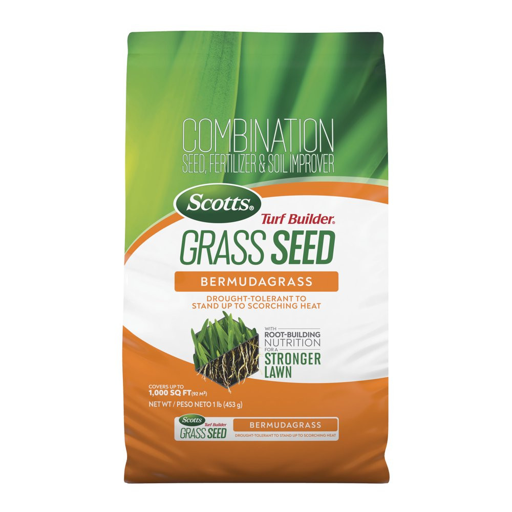 Scotts Turf Builder Grass Seed Bermudagrass, 1-8 Lbs.