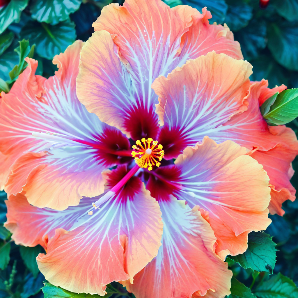 20 Hibiscus Seeds Flowers Flower Seed Perennial Bloom US SELLER ” Orange Red”