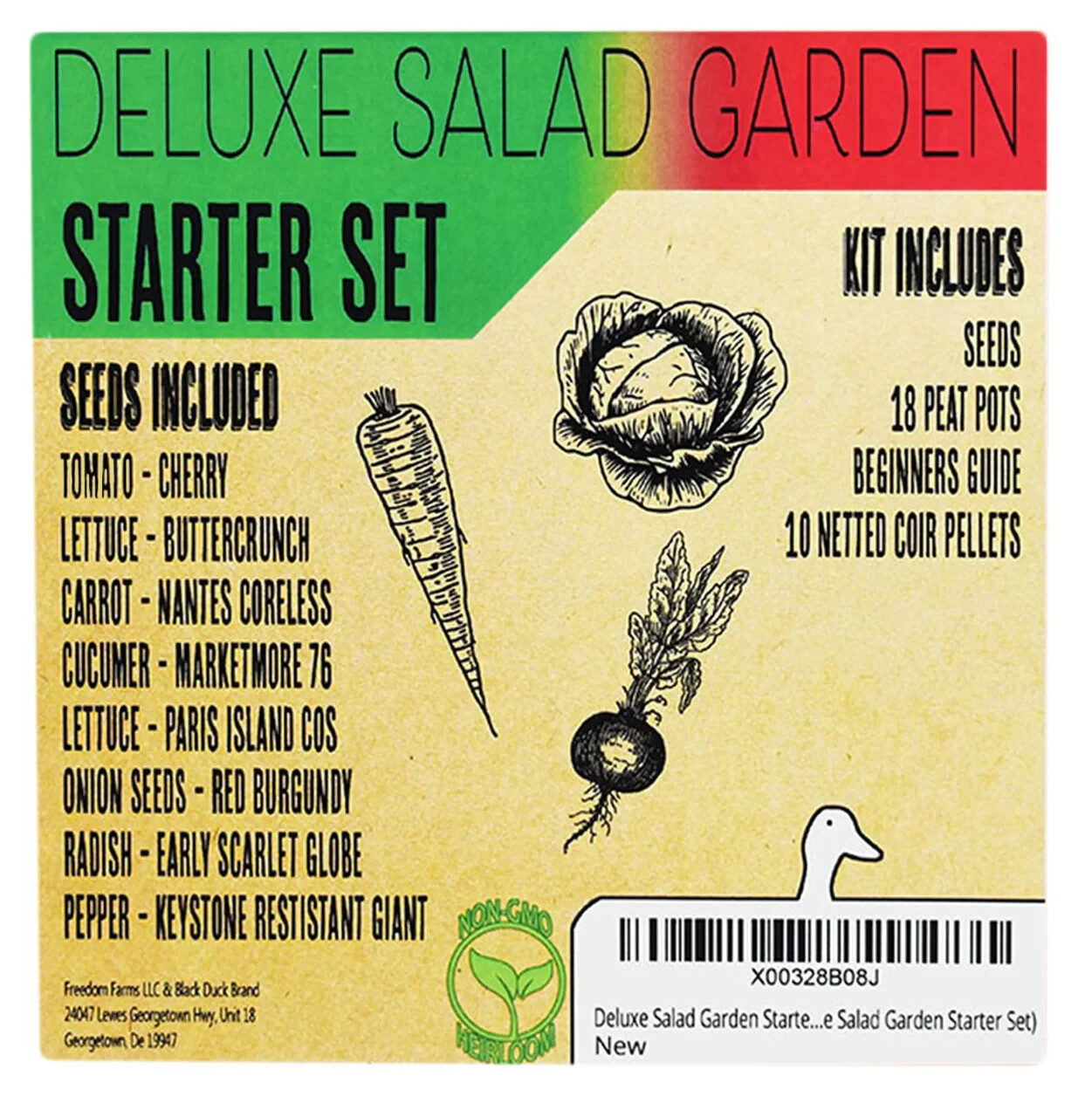 Deluxe Superfood Garden Starter Kit – Includes: Everything You Need to Start