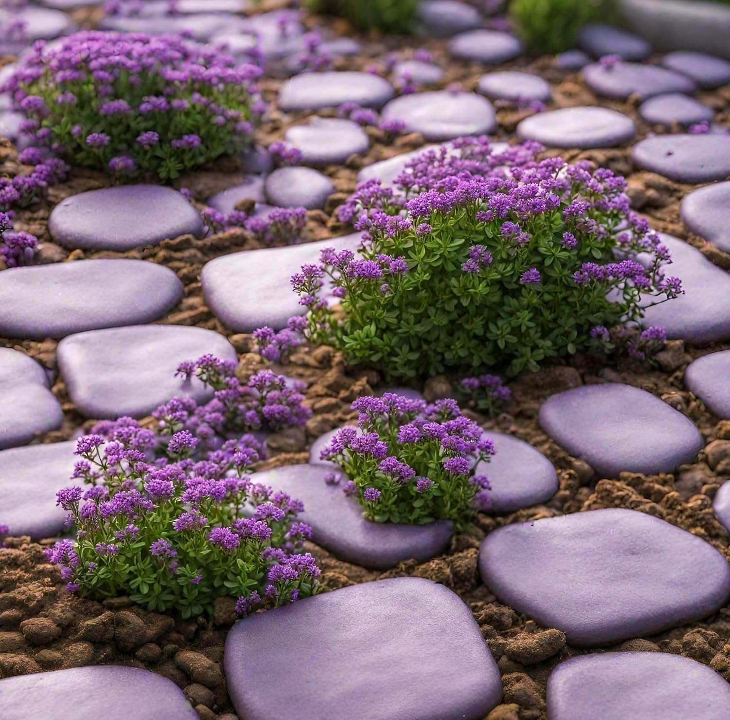 21000+ Magic Purple Creeping Thyme Seeds for Planting Ground Cover Plants Heirlo