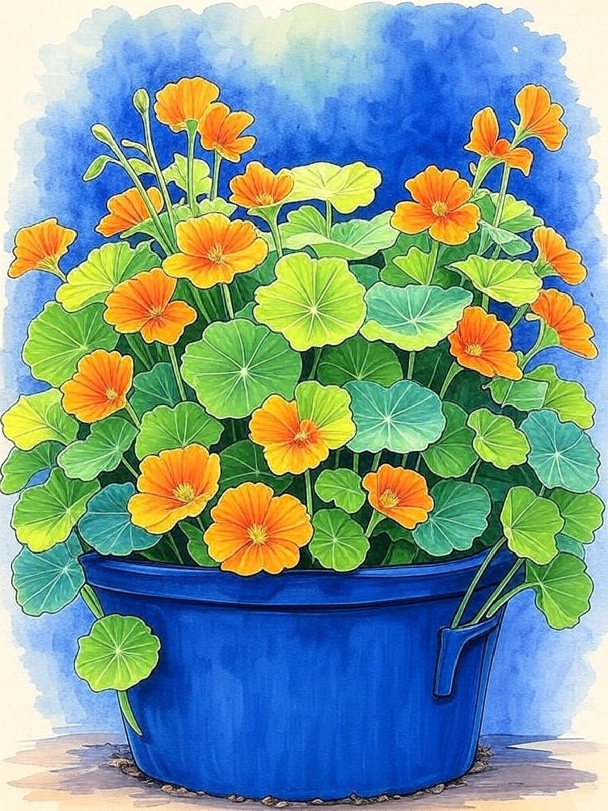 Climbing Nasturtium seeds