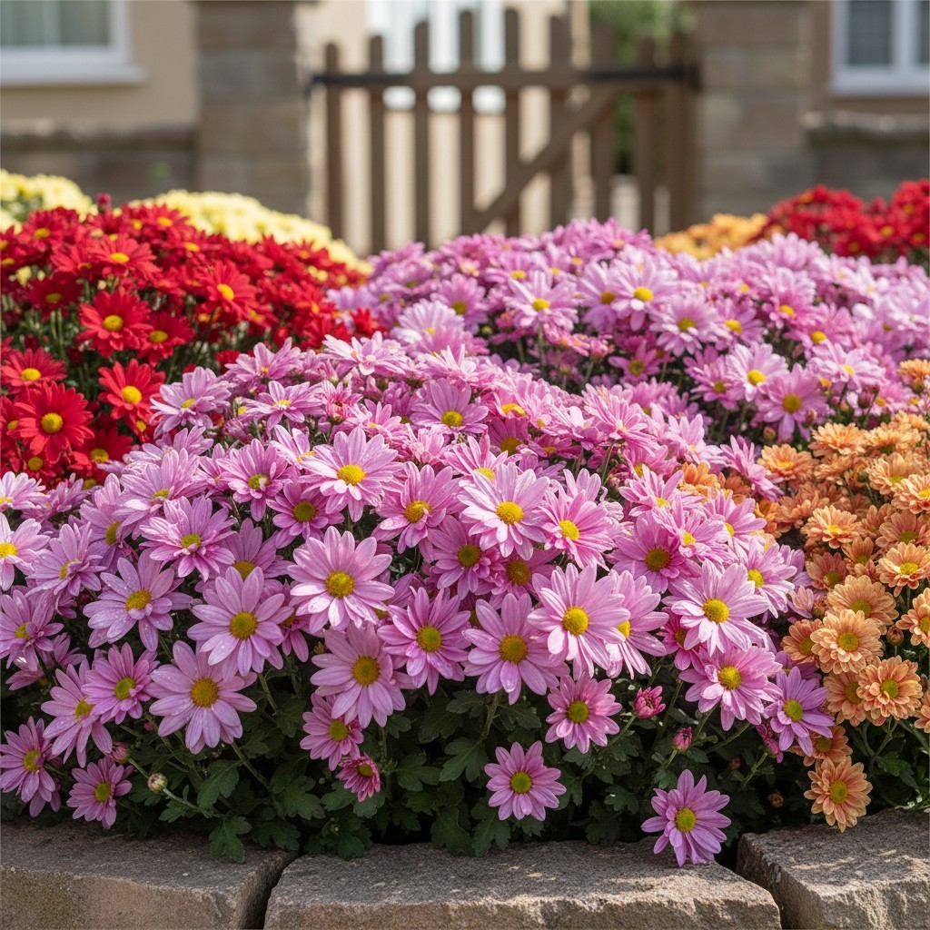 2000 Mixed Chrysanthemum Seeds – Colorful Garden Mums for Outdoor Planting