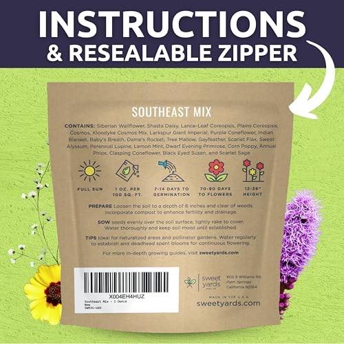 – Large 1 Ounce Packet – 12,000 1 Ounce (Pack of 1) Southeast Regional Mix