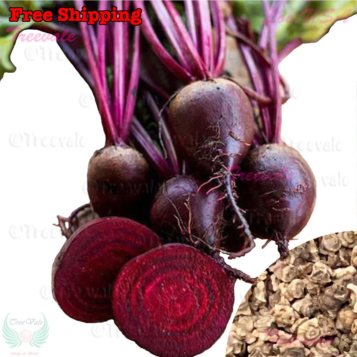Detroit Dark Red Beet Seeds, Early Dark Red Seeds | NON-GMO, Vegetable Seeds