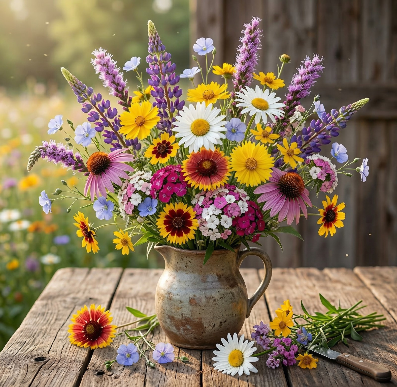 Wildflower Mix ALL PERENNIAL Heirloom Pollinator Garden USA Non-GMO 1000+ Seeds