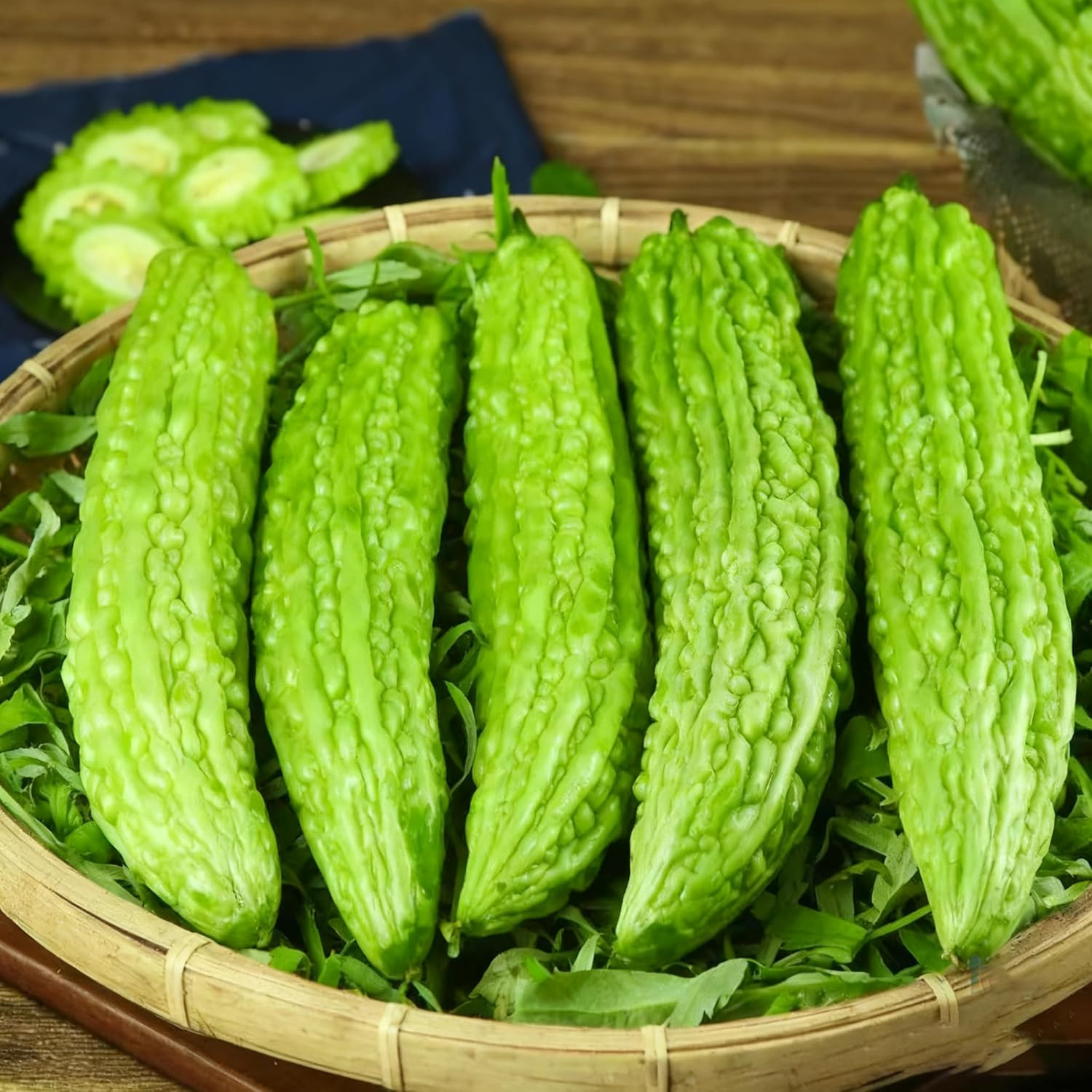 30 Bitter Melon Seeds for Planting, Annual Momordica Seed, Non-Gmo Vegetable Bit