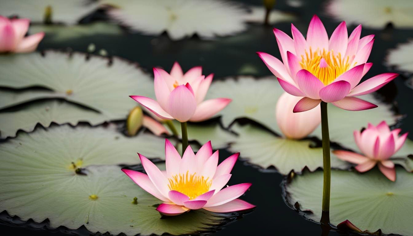 35 Miniature Water Lily Seeds Variety Pack for Bowls, Ponds & Water Gardens Non-