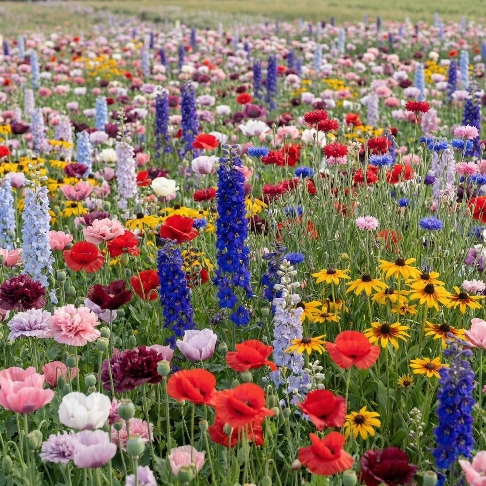 Landscaper’s Pack EARLY SPRING BLOOM Mix Cool Season Flowers Non-GMO 5000 Seeds