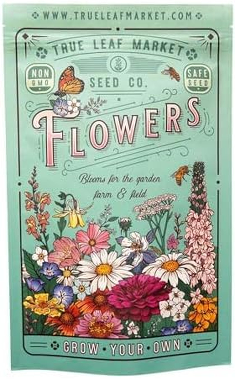 Rocky Mountain Wildflower Seeds Mix – 1 Lb Seed Pouch – 22 Wild Flower Seed Vari