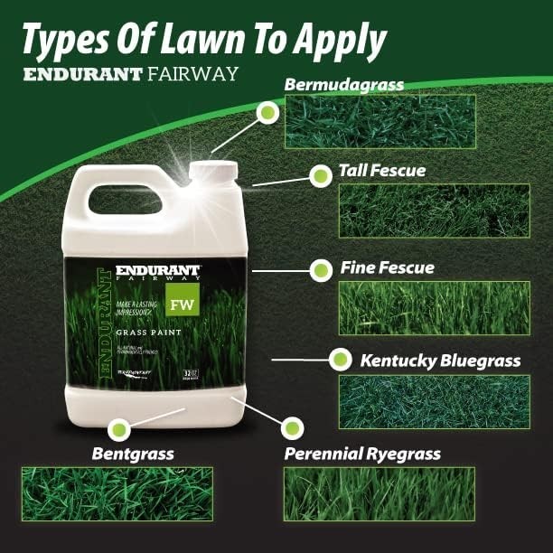 Revive Dry Lawns: 32oz Fairway Green Grass Spray Paint, Pet Friendly, 1000 Sq Ft