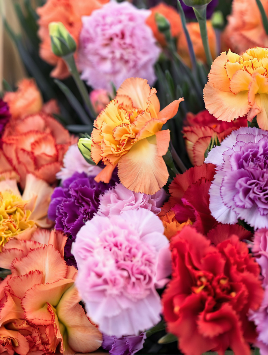 100 Carnation Seeds Dianthus Flowers Seed Flower Perennial Hardy “Double Mix”