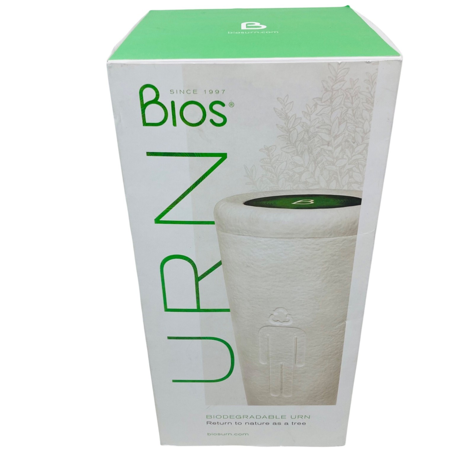 Bios Biodegradable Urn Return to Nature w/ Pine Tree Seeds or Use your own