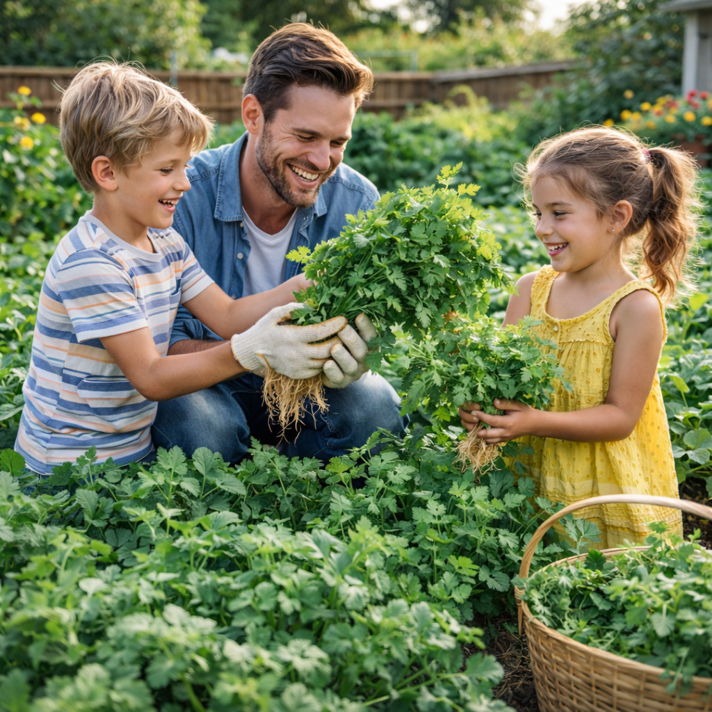 Cilantro Coriander Seeds Non-GMO Fresh Herb Easy Grow