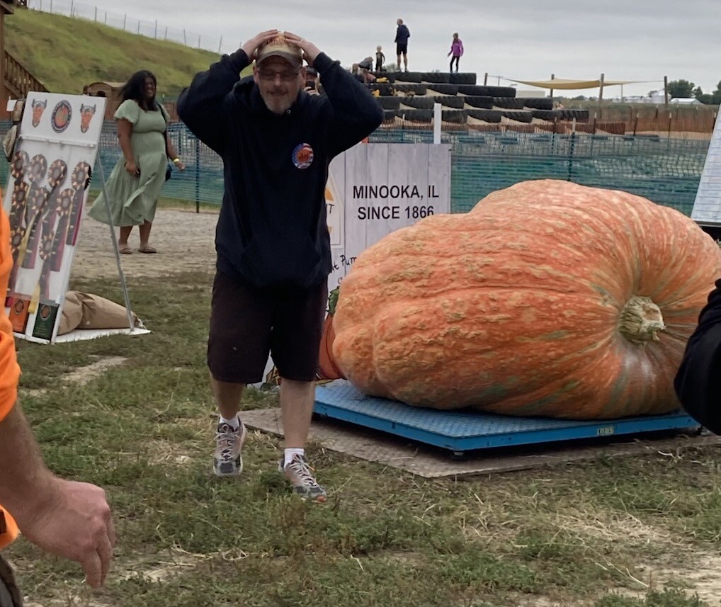 2 Atlantic Giant Pumpkin Seeds From The Heaviest Pumpkin Grown In Illinois 2024