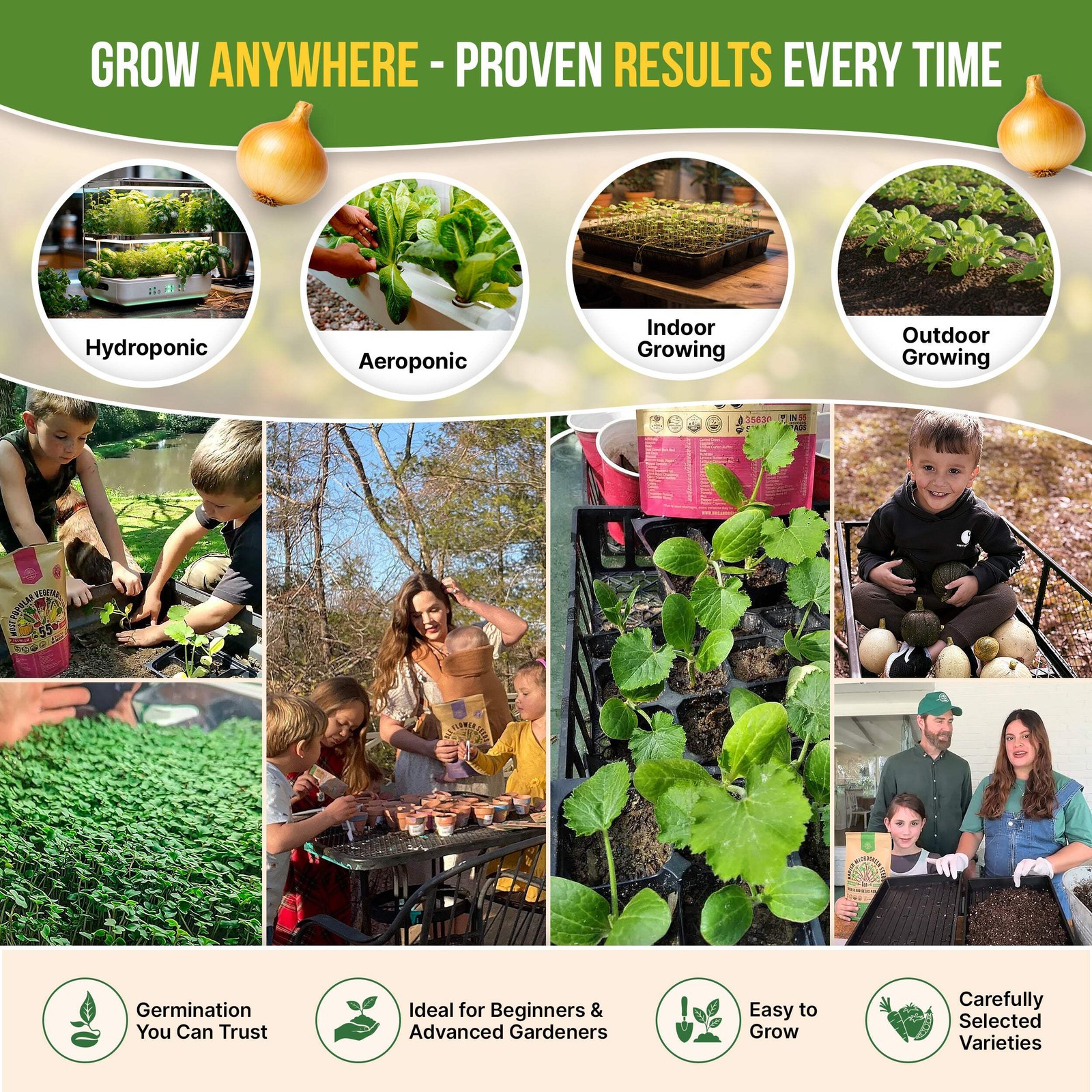 30 Most Popular Winter Vegetable Seeds Variety Pack