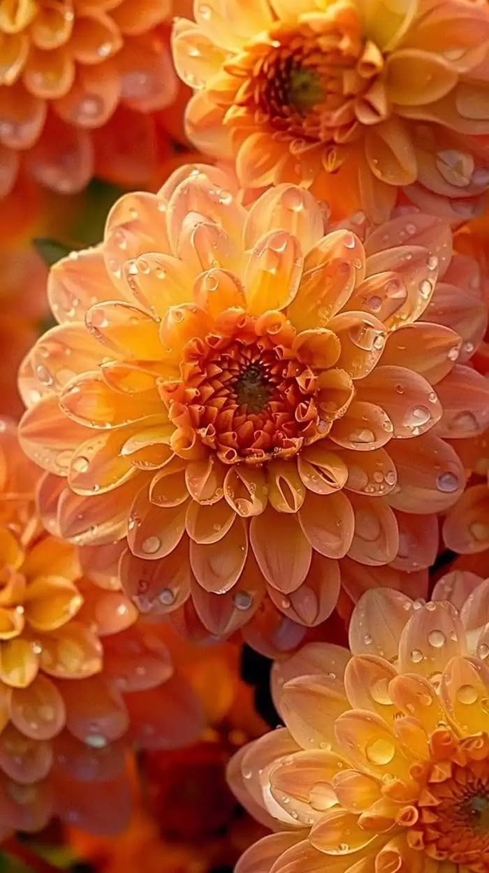 Rare Mix Dahlia Pompon Flower Seeds Colorful Variabilis Beautiful Annual Outd…