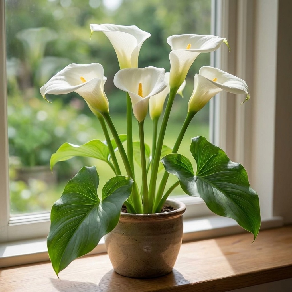 Calla Lily Flower Seeds 100pcs | Ornamental Plant Seeds for Outdoor Spaces