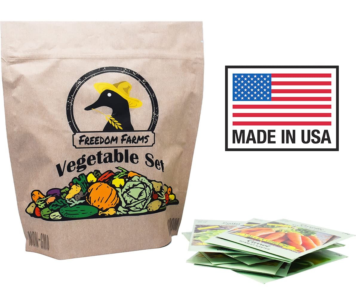 Set of 43 Assorted Vegetable & Herb Seed Packets Over 10,000 Seeds Includes…