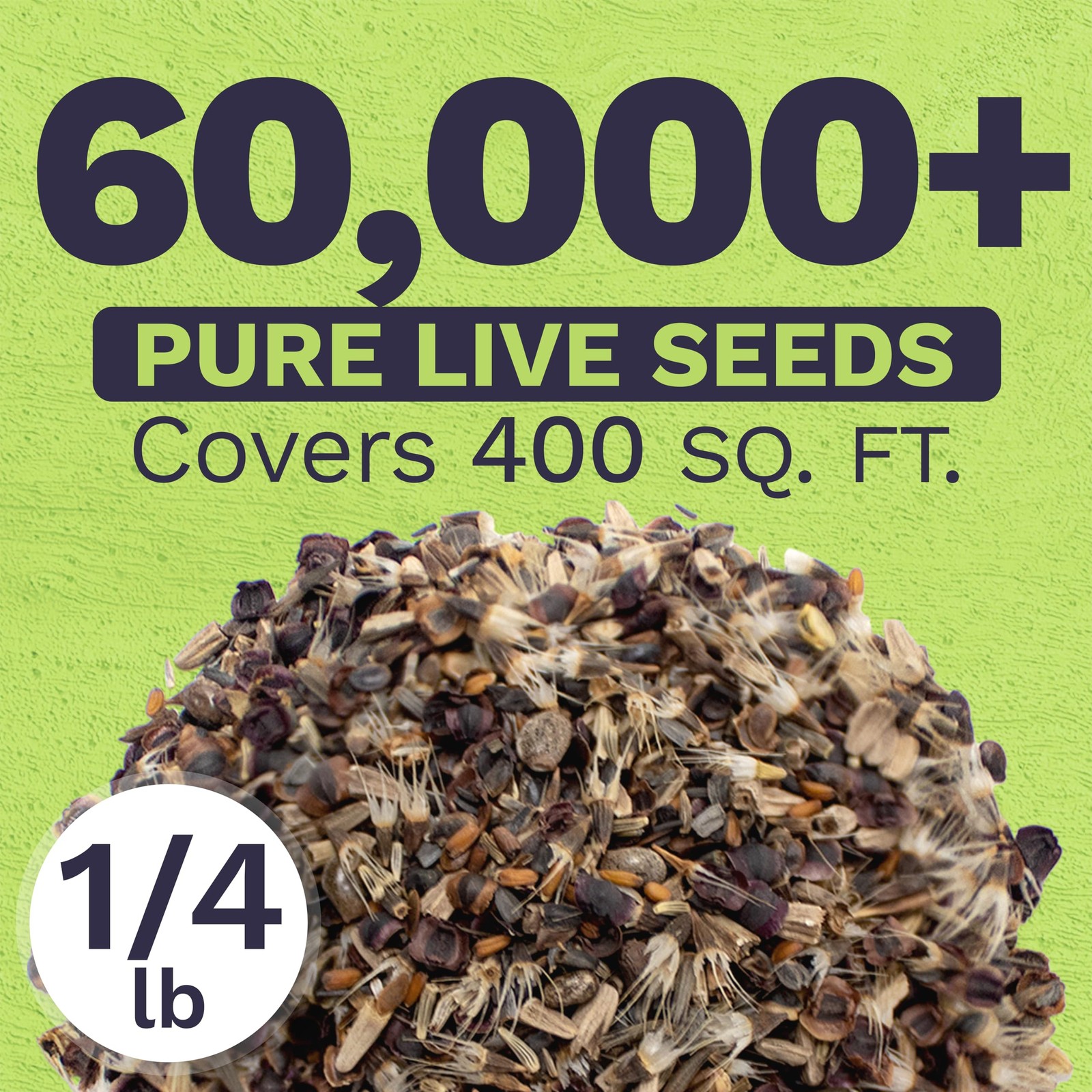 Perennial Wildflower Seeds Mixture – Bulk 1/4 Pound Bag – Over 60,000 Pure Li…