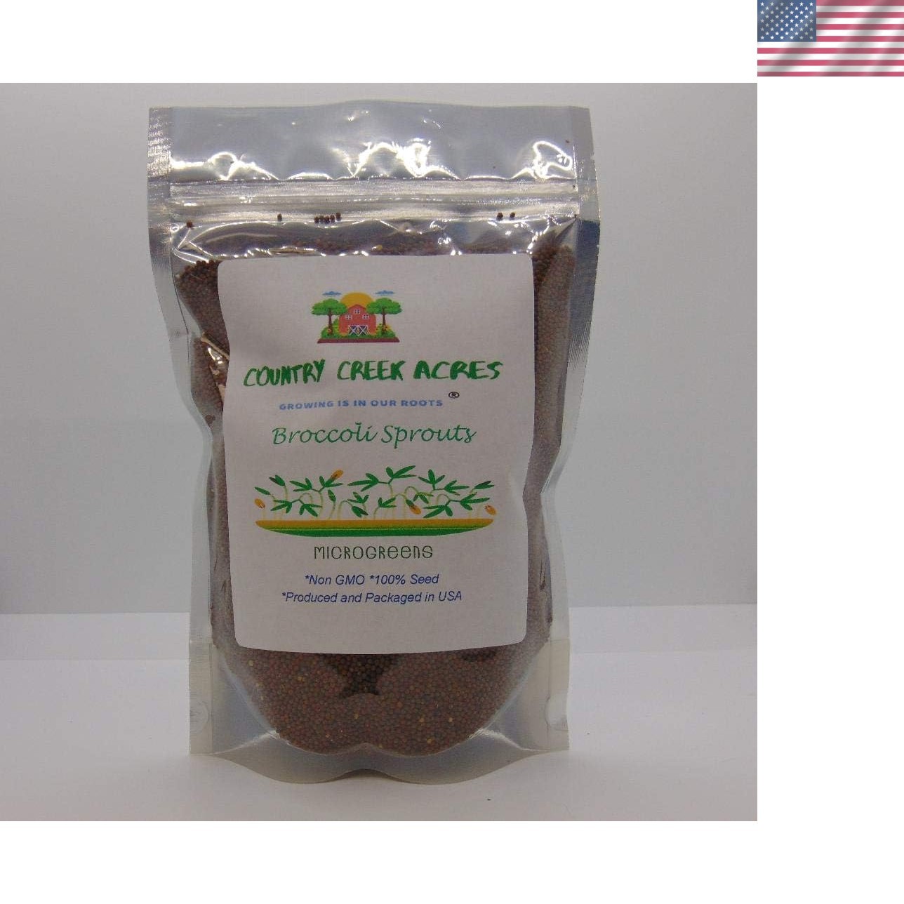 Pure Broccoli Seeds for Sprouting – 8 oz, Pet-Friendly Indoor/Outdoor Growth