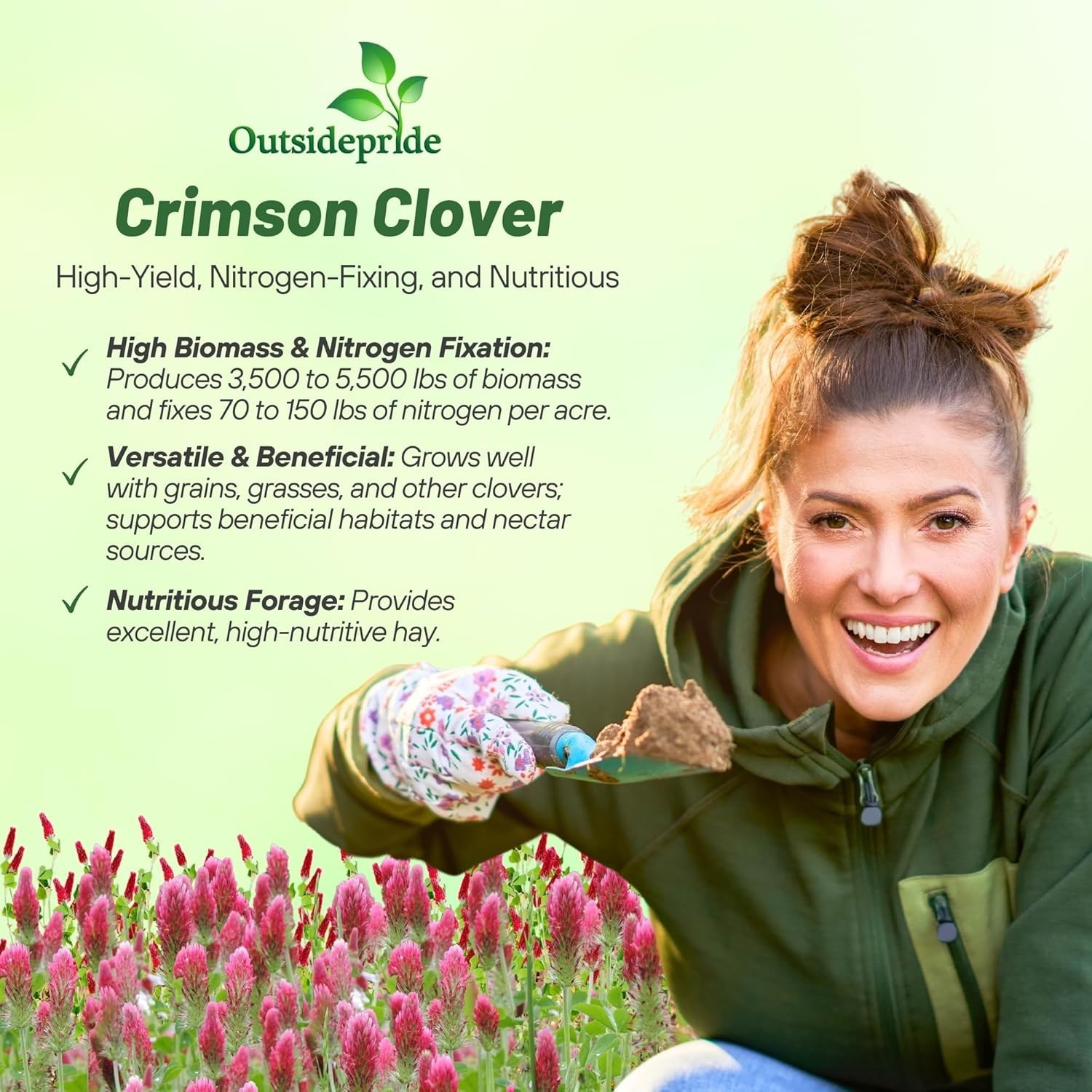 High-Protein Wildlife Forage – Clover Seed