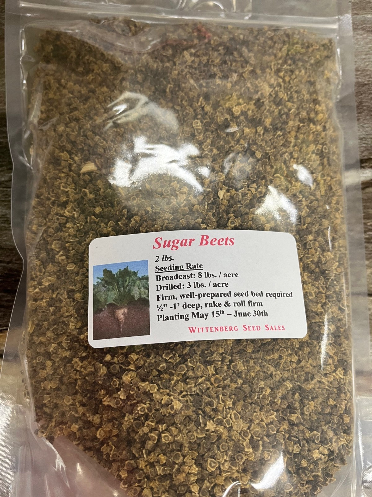 2 lbs Sugar Beet Seed – Deer Food Polt / Wildlife Seed