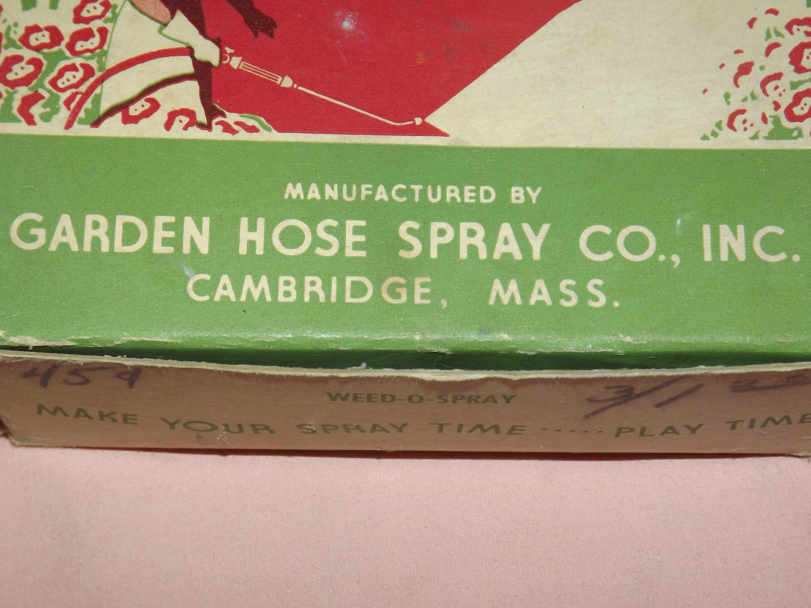 VINTAGE ARNOLD WEED O SPRAY CARTRIDGES IN BOX