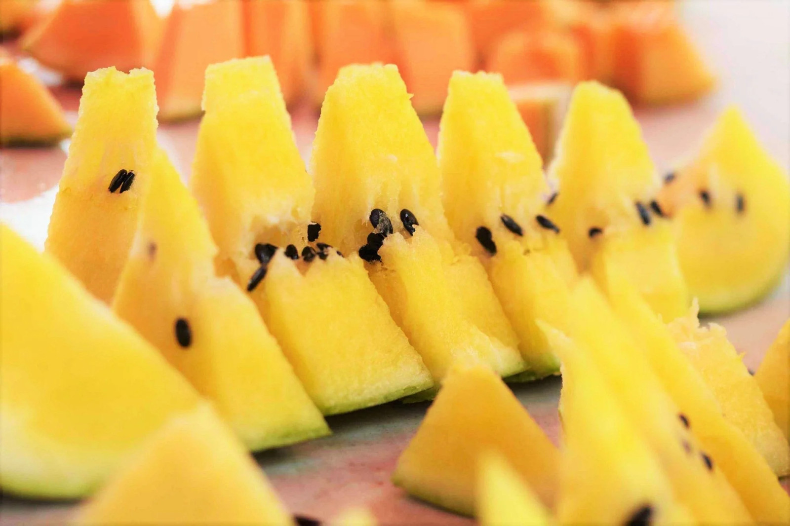 Yellow Crimson Watermelon Seeds | Heirloom Melon Tropical Fruit Seeds Fresh 2024