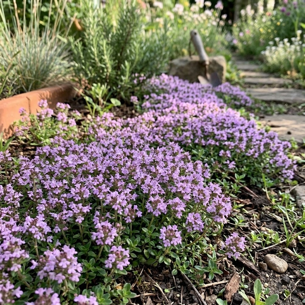 1000pcs Creeping Thyme Seeds – Suitable for Patio & Rock Garden Growing