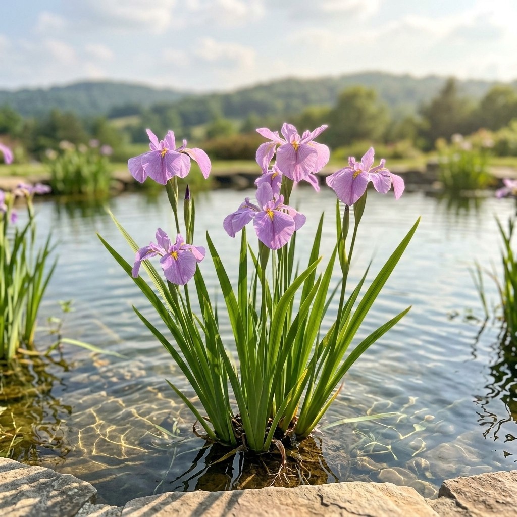 100 Count Iris Ornamental Seeds for Balcony Yard Home Garden Outdoor Growing