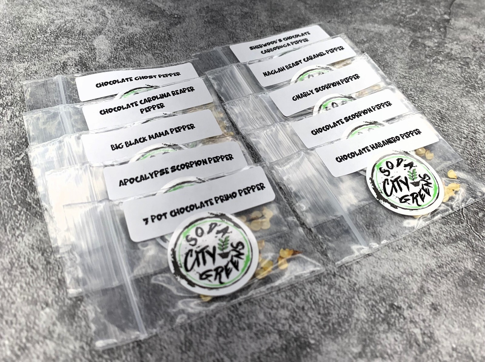 50+ MEGA Multipack- Multicolor Pepper Seed Combo 50+ Packs!