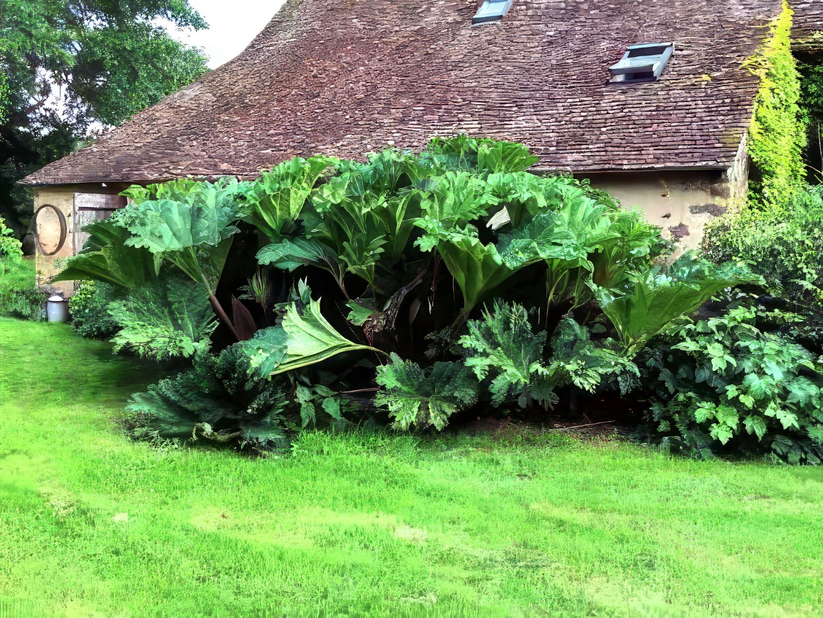 25 GUNNERA MANICATA SEEDS “Dinosaur Food” Giant Hardy Exotic Flower Plant RARE!