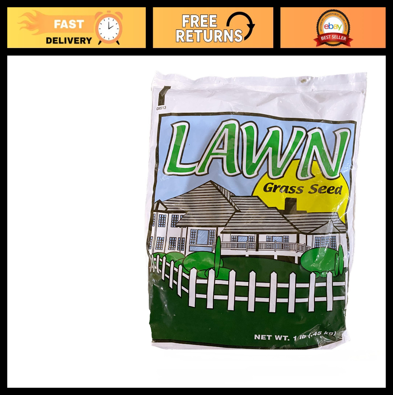 Bermuda Grass Seed – Unhulled, Easy to Grow, Low-Maintenance for Sunny Lawns – 1
