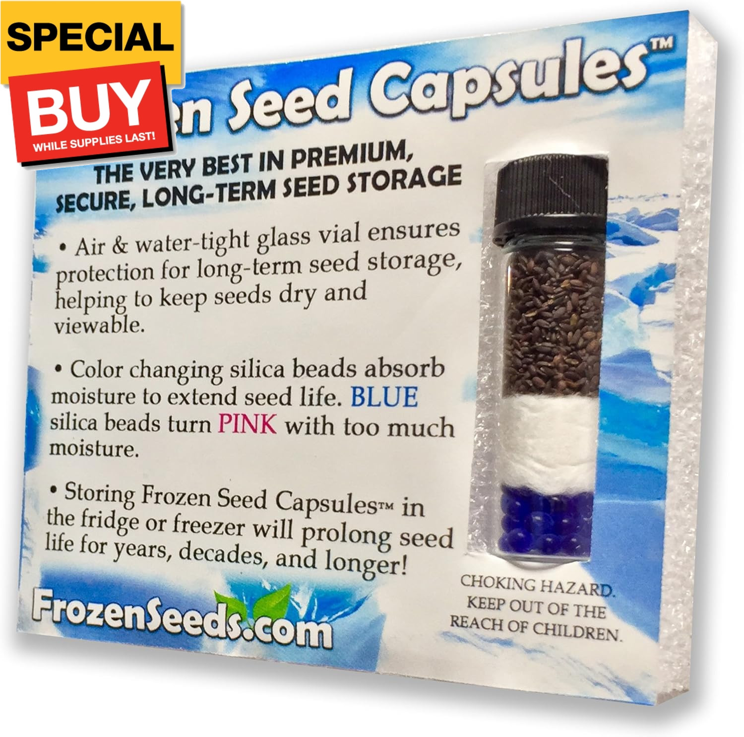 Wild Lettuce (Lactuca virosa) – Grow Now or Store for Future Planting – Capsule