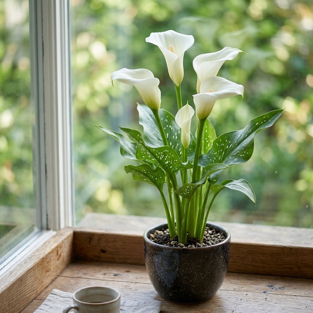 Calla Lily Flower Seeds 100pcs | Ornamental Plant Seeds for Outdoor Spaces