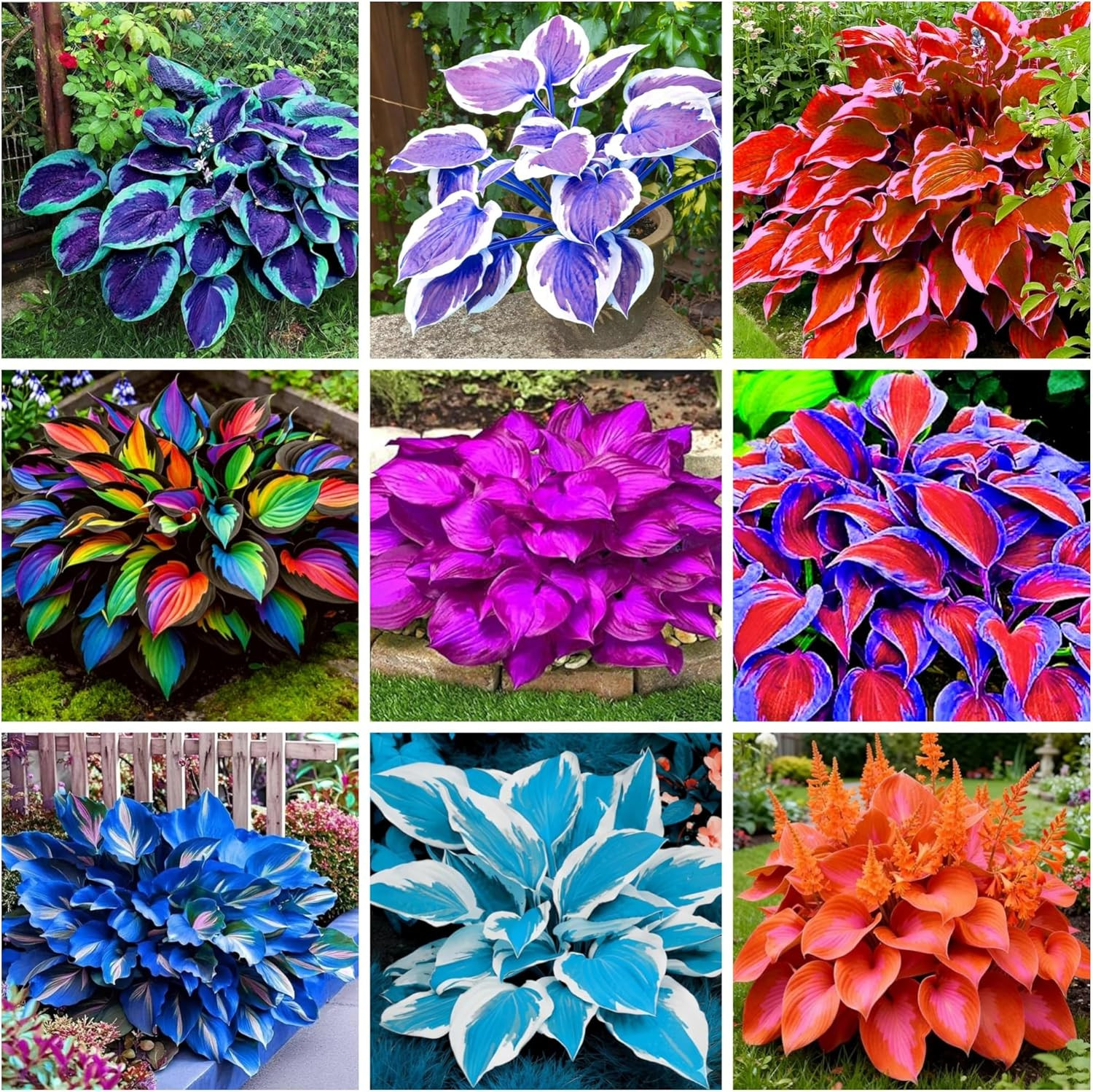 200+ Hosta Seeds Perennial Shade Plants Garden Easy Grow Outdoor